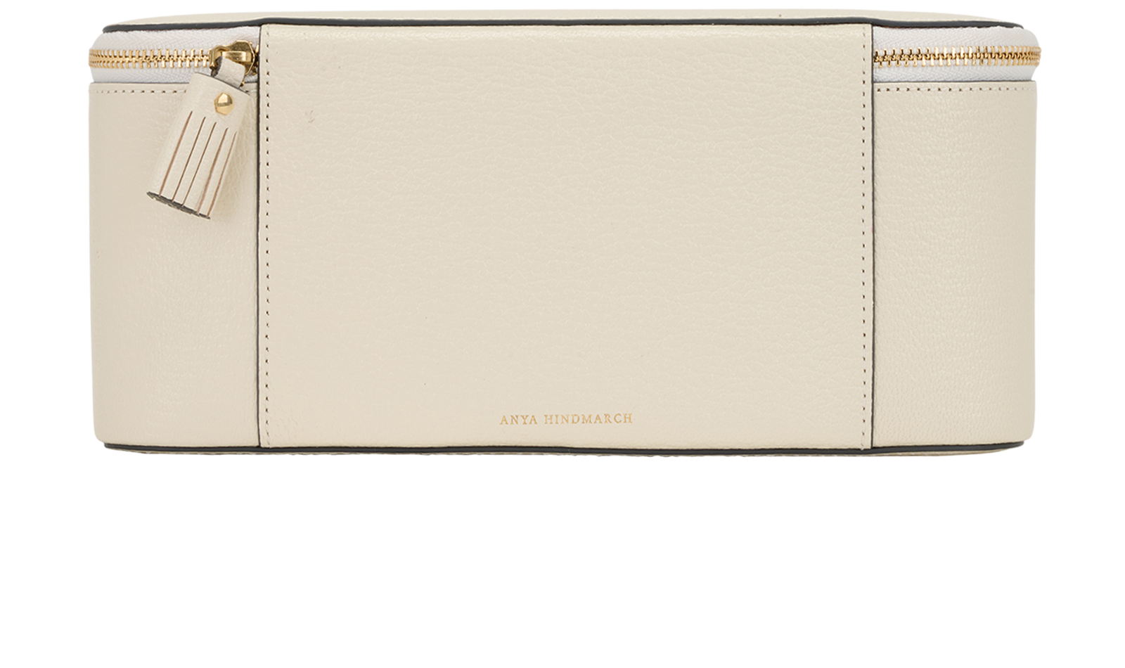 Anya Hindmarch Bride To Be Box, &pound;150, Accessories, Cream, Leather, Back view